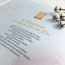 Cargar imagen en el visor de la galería, LIBRO DE FIRMAS COMUNIÓN NIÑA - Formato papel