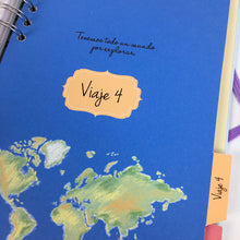 Cargar imagen en el visor de la galería, CUADERNO DE VIAJES "Aventuras en papel" - Formato papel