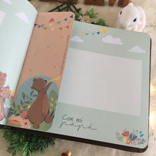 Cargar imagen en el visor de la galería, ÁLBUM DE FOTOS PERSONALIZADO PARA BEBÉ “FIESTA EN EL BOSQUE” - Formato papel
