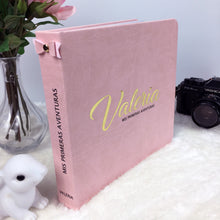 Cargar imagen en el visor de la galería, Álbum de fotos personalizado para bebe “MIAU!” - Formato papel