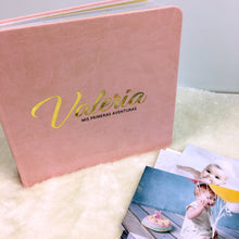 Cargar imagen en el visor de la galería, Álbum de fotos personalizado para bebe “MIAU!” - Formato papel