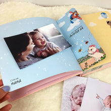 Cargar imagen en el visor de la galería, Álbum de fotos personalizado para bebe “MIAU!” - Formato papel