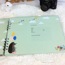 Cargar imagen en el visor de la galería, Álbum de fotos personalizado para bebé "FIESTA EN EL BOSQUE" - Formato papel