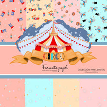 Cargar imagen en el visor de la galería, COLECCIÓN "CIRCO DE PAPEL" - Formato papel