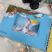 Cargar imagen en el visor de la galería, Álbum de fotos personalizado para bebé "SELVA DE PAPEL" EN ESPIRAL - Formato papel