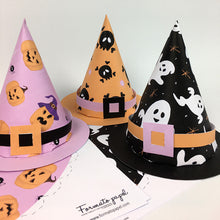 Cargar imagen en el visor de la galería, CAJA-SOMBRERO BRUJITA - Formato papel