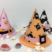 Cargar imagen en el visor de la galería, CAJA-SOMBRERO BRUJITA - Formato papel