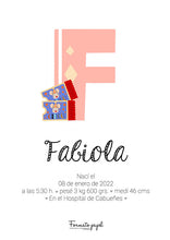 Cargar imagen en el visor de la galería, LÁMINA PERSONALIZADA NATALICIO “CIRCO DE PAPEL” - Formato papel