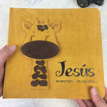 Cargar imagen en el visor de la galería, Álbum de fotos personalizado para bebé “SELVA DE PAPEL” - Formato papel